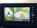 【パノラマモニター】専用のカメラにより、上から見下ろしたような視点で360度クルマの周囲を確認することができます☆死角部分も確認しやすく、狭い場所での切り返しや駐車もスムーズに行えます。