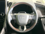 【ステアリングスイッチ】運転中、前方から目線をそらすことなく、オーディオ等の操作が可能な便利機能!安心&快適なドライブを演出してくれます♪