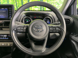 【ステアリングスイッチ】運転中、前方から目線をそらすことなく、オーディオ等の操作が可能な便利機能!安心&快適なドライブを演出してくれます♪