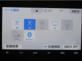 車内でCD等、多彩なメディアをお楽しみ頂けます♪