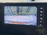 【バックカメラ】駐車時に後方がリアルタイム映像で確認できます。大型商業施設や立体駐車場での駐車時や、夜間のバック時に大活躍!運転スキルに関わらず、今や必須となった装備のひとつです!