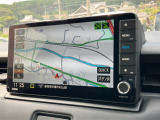 Gathers9インチナビ付きでフルセグ・DVD再生・Bluetoothなど付いてとても便利な車両です♪