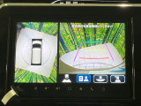 【全方位モニター用カメラ】専用のカメラにより、上から見下ろしたような視点で360度クルマの周囲を確認することができます☆死角部分も確認しやすく、狭い場所での切り返しや駐車もスムーズに行えます。