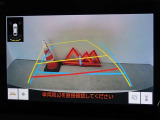 バックガイドモニターを装備しています、車庫入れもラクラクです。