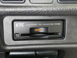 ETC車載器付きです。高速道路の料金所もスムーズに通過できます。