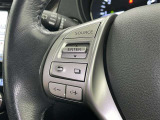 ステアリングスイッチ装備!運転しながら手元でオーディオの操作などができます。