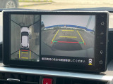 【パノラミックビューモニター】専用のカメラにより、上から見下ろしたような視点で360度クルマの周囲を確認することができます☆死角部分も確認しやすく、狭い場所での切り返しや駐車もスムーズに行えます。