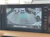 バックカメラ単体でも映し出すことが可能!目安のライン表示可能!