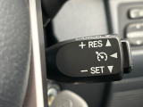【クルーズコントロール】高速道路もラクラク走行。アクセルを離しても一定速度で走行ができ、長距離運転時の負担を軽減!加速・減速も簡単なスイッチ操作で調整できます。