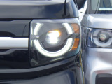 ★LEDヘッドライト搭載★ 白っぽく光る明るく省電力なLEDライト!先進的な白い輝きでフロントフェースを引き締めます☆