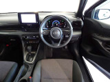 視界良好、操作しやすい運転席です。
