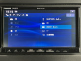 パナソニックメモリーナビです。TV/CD/DVD/Bluetoothでお好きな音楽お楽しみいただけます。
