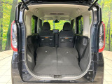 普段のお買い物や通勤、送迎等に十分な荷室スペースを確保しております。セカンドシートを倒すと、大きな荷物の積載も可能です♪