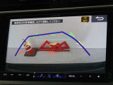 バックガイドモニターを装備しています、車庫入れもラクラクです。