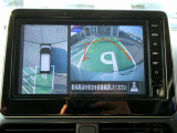 まるで空から見下ろしたかのような映像を映し出すアラウンドモニターだから、車庫入れもラクラクです!