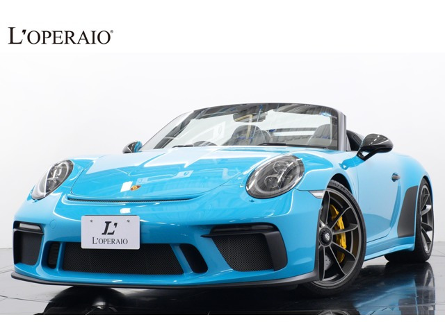 911カブリオレ スピードスター PDK 6MT 正規ディーラー車 世界限定1948台 オプ