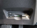ETC車載器付きです。高速道路の料金所もスムーズに通過できます。