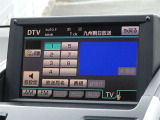 地デジ対応、フルセグデジタルTV放送が視聴できます。