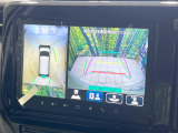 【全方位モニター用カメラ】専用のカメラにより、上から見下ろしたような視点で360度クルマの周囲を確認することができます☆死角部分も確認しやすく、狭い場所での切り返しや駐車もスムーズに行えます。