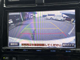 バックカメラで後退も楽です!