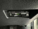 ETC車載器付きです。高速道路の料金所もスムーズに通過できます。
