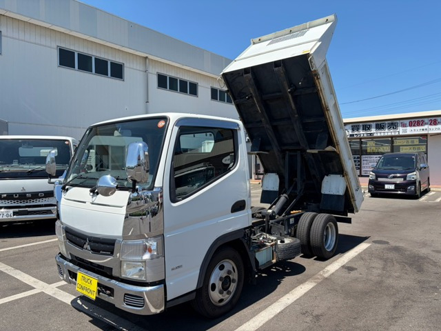 キャンター ダンプ 土砂ダンプ 4ナンバー 2トン積載 全低床5ト