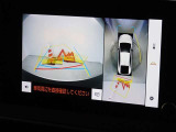 バックガイドモニターを装備しています、車庫入れもラクラクです。パノラミックビューモニターを搭載しています、上からの画像も表示されます。