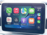 ●Apple Car Play:スマホとの有線接続で、ナビ・オーディオ再生などスマホのアプリ機能が画面でも使える便利機能です!