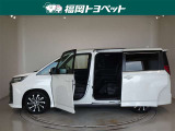 両側パワースライドドア付きだから、狭い駐車スペースなどでの 乗り降りラクラク!小さなお子さまのいるご家庭には嬉しい装備。