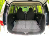普段のお買い物や通勤、送迎等に十分な荷室スペースを確保しております。セカンドシートを倒すと、大きな荷物の積載も可能です♪