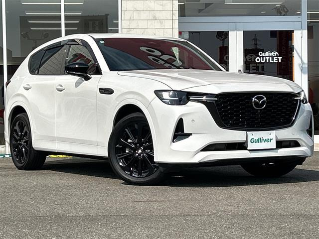 CX-60 3.3 XD ハイブリッド エクスクルーシブスポーツ ディーゼル 4WD 本革シート サ...