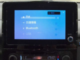 嬉しい装備です♪Bluetoothオーディオに対応しています!!