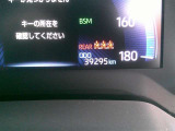 入庫時の走行距離です!