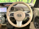 【ステアリングスイッチ】運転中、前方から目線をそらすことなく、オーディオ等の操作が可能な便利機能!安心&快適なドライブを演出してくれます♪