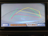 バックカメラ付きです。モニターでリヤが確認できるので安心ですね!