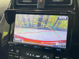 【バックカメラ】駐車時に後方がリアルタイム映像で確認できます。大型商業施設や立体駐車場での駐車時や、夜間のバック時に大活躍!運転スキルに関わらず、今や必須となった装備のひとつです!