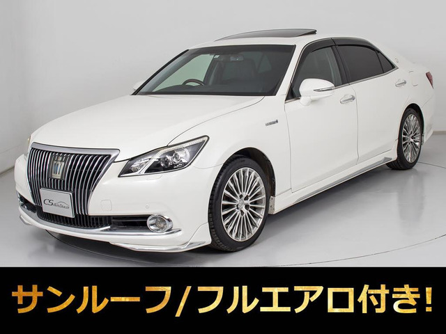 クラウンマジェスタ 3.5 Fバージョン 後期 SR 黒革 OP18AW フルエアロ
