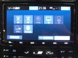 嬉しい装備です♪フルセグTV・DVD再生・Bluetoothオーディオに対応しています!!