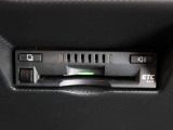 ETC車載器付きです。高速道路の料金所もスムーズに通過できます。