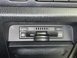 ETC車載器付きです。高速道路の料金所もスムーズに通過できます。