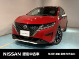 人気車ノートのオーテッククロスオーバーです。内外装が専用の仕様になっており、他とは違う一台です
