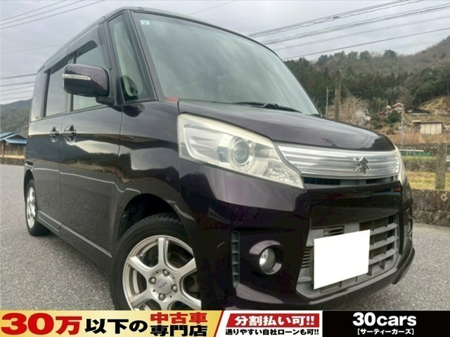 スペーシアカスタム XS Bluetooth DVD再生 片側電動スライドドア
