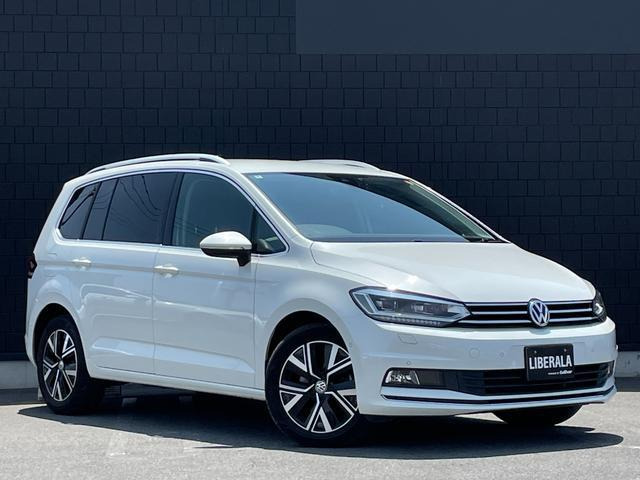 ゴルフトゥーラン TDI プレミアム 本革シート 修復歴無し