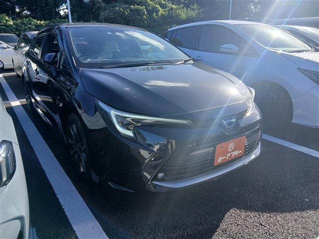 カローラツーリング 1.8 ハイブリッド W×B E-Four 4WD 禁煙車 白革シート 純正10.5イ...