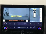 全周囲カメラで危険察知。狭い駐車場でも安心して駐車できますね☆
