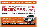 ボディコートで洗車が驚くほど楽になる!レーサー2MAX!!