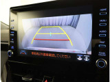 バックガイドモニターで、後方を確認しながら安心して駐車することができます。運転初心者も熟練者も必須の機能ですよ!