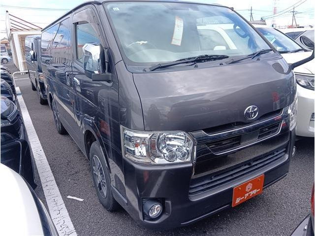 ハイエースバン 2.8 スーパーGL ダークプライムII ロング ディーゼル 4WD 禁煙車 4WD...