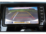 バックモニター付ですので、車庫入れも駐車もラクラクです。