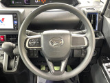 【ステアリングスイッチ】運転中、前方から目線をそらすことなく、オーディオ等の操作が可能な便利機能!安心&快適なドライブを演出してくれます♪
